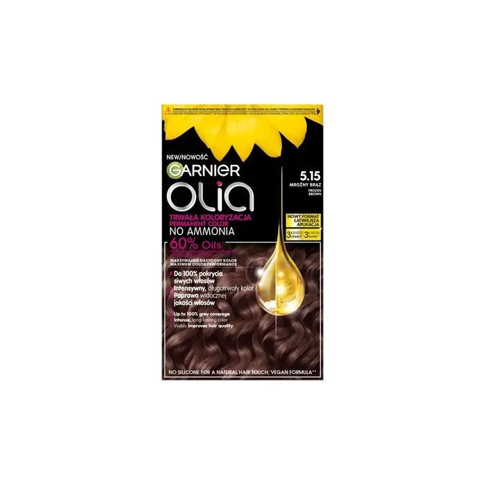 Garnier Olia Hair Color 515 Frozen Brown