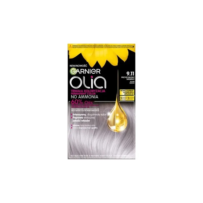 Olia Hair Color 911 Smoky Silver A Vibrant Hair Color For A Stunning Look