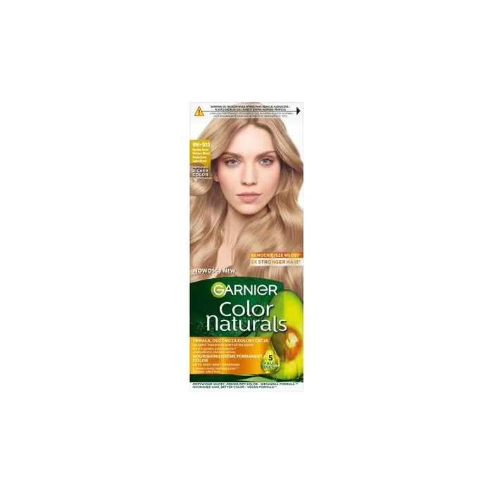 Garnier Color Naturals Cream Hair Color 9n 9.13 Very Light Beige Blonde