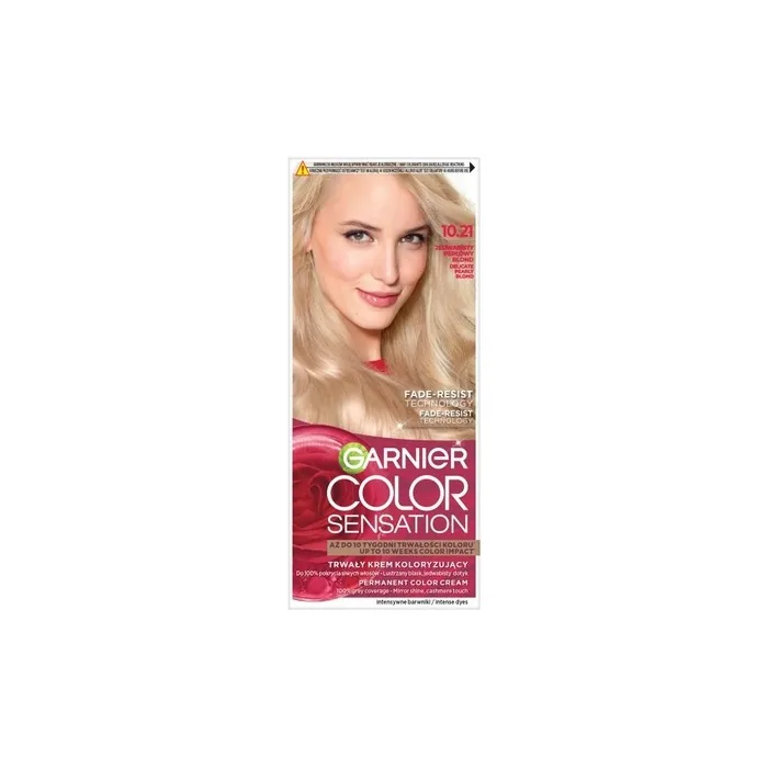 Garnier Color Sensation Cream Hair Dye 10.21 Silky Perfect Blonde