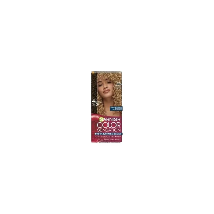 Garnier Color Sensation Light Brown Hair Dye Without Bleaching For Dark Hair Caramel Blonde 5 U