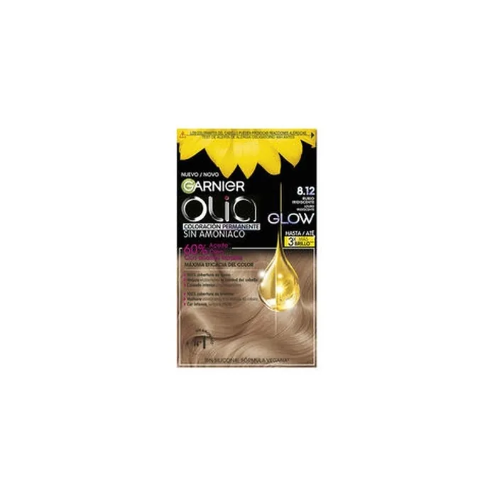 Garnier Olia Permanent Color #8.12-Iridescent Blonde
