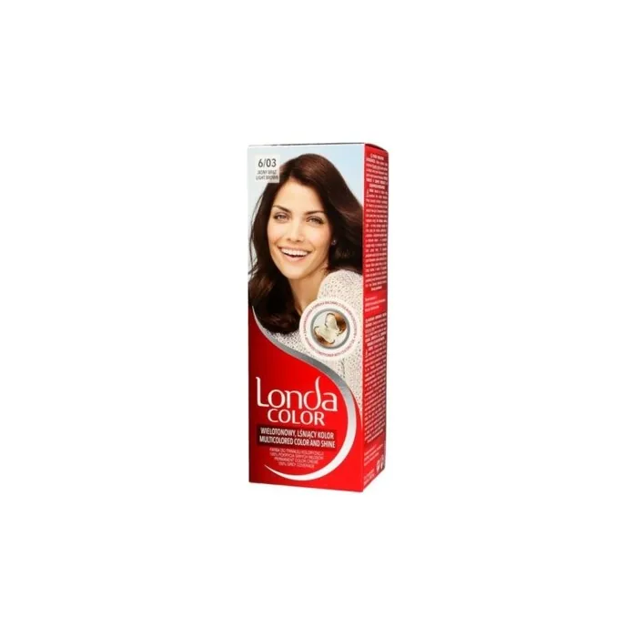 Londacolor Cream Hair Color No. 6/03 Light Brown 1 Pack