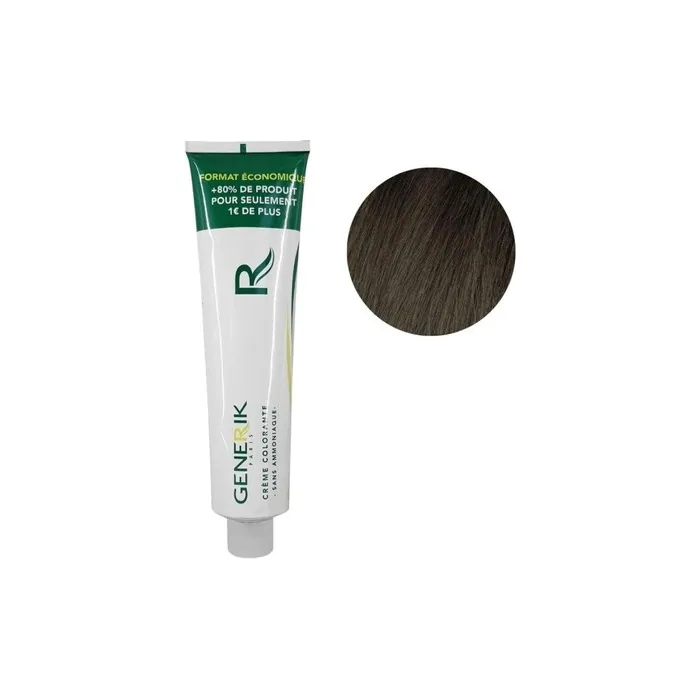 Generik Ammonia-Free Hair Color 180ml In 4/0 Chestnut