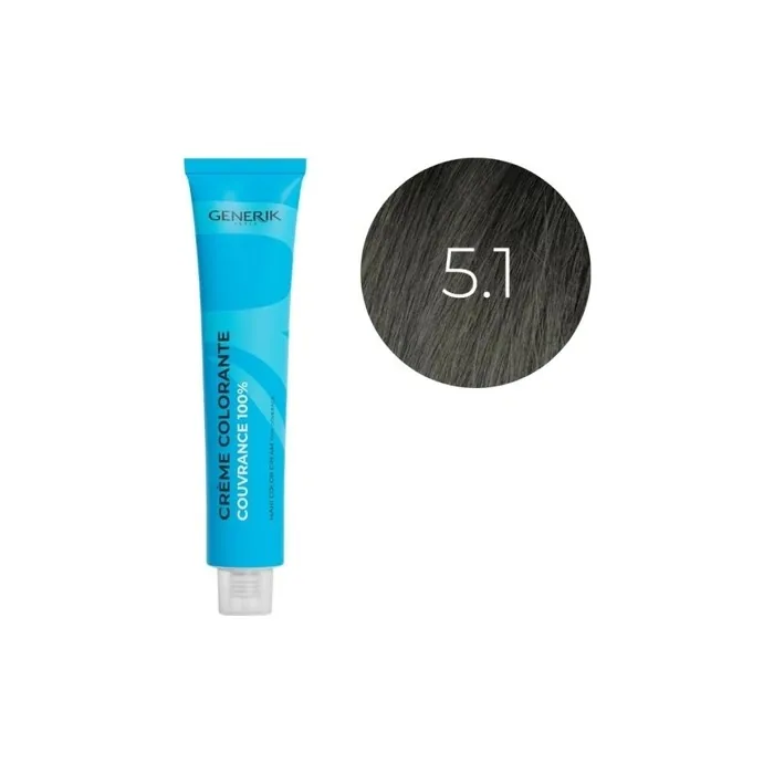 Generik Oxidation Hair Color 100 Ml Shade 5.1