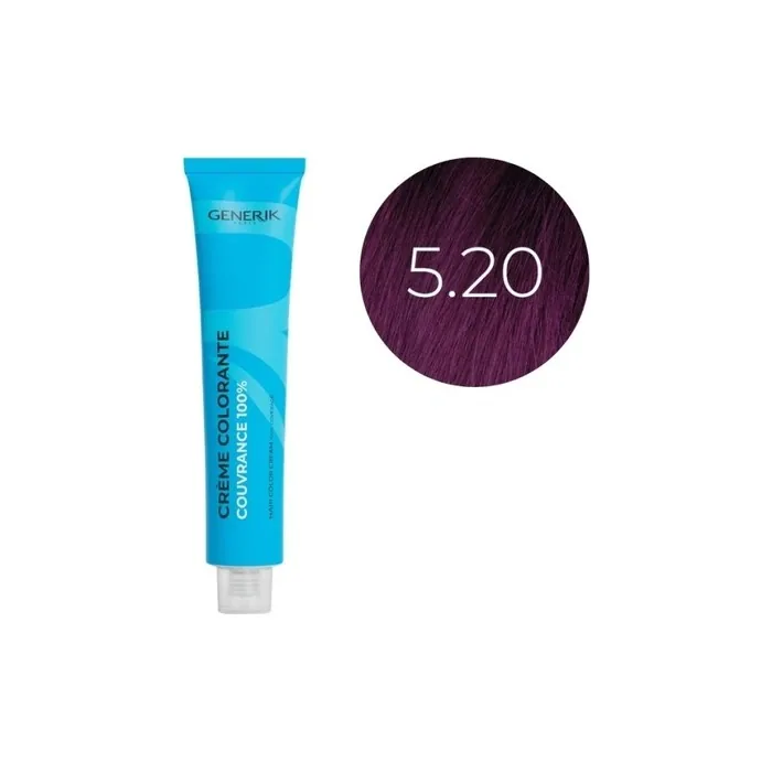 Generik Oxidation Hair Color 100 Ml Shade 5.20