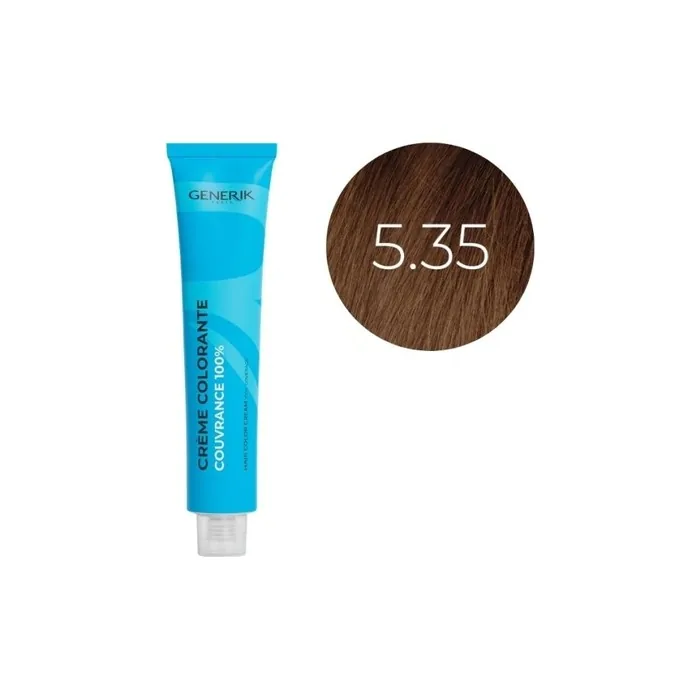 Generik Oxidation Hair Color 100 Ml By Shade 5.35