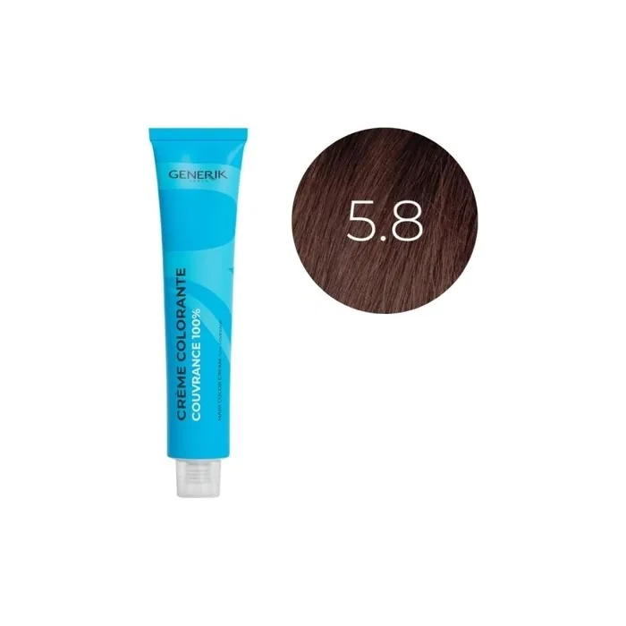 Generik Oxidation Hair Color 100 Ml Shade 5.8