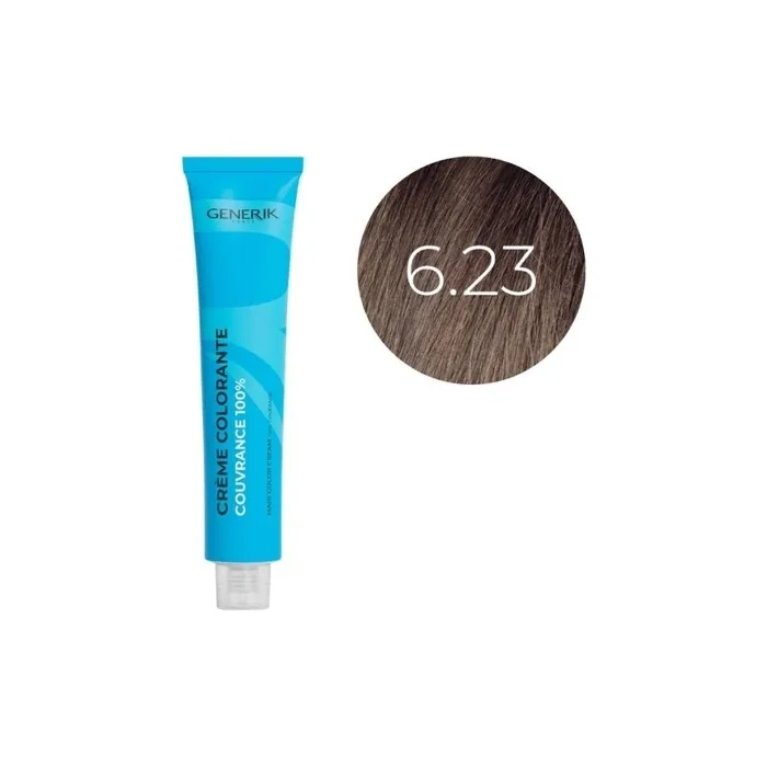 Generik Oxidation Hair Color 100 Ml By Shade 6.23