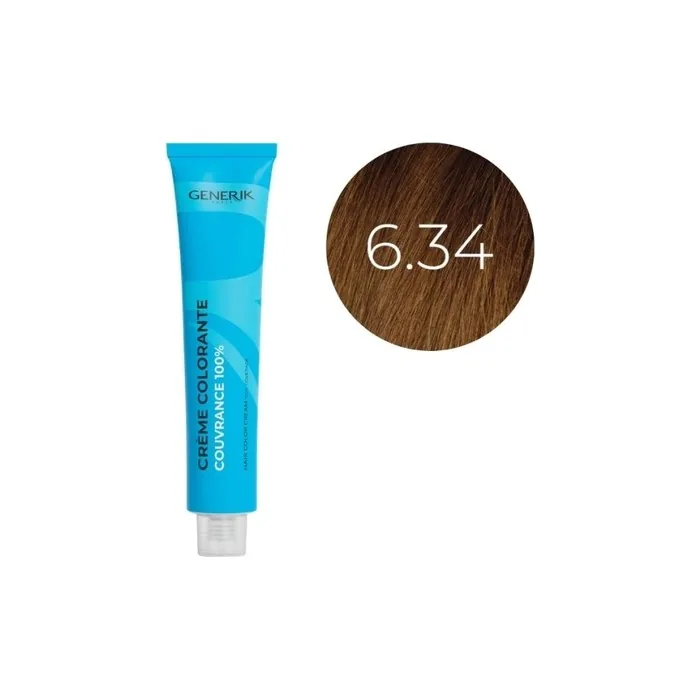 Generik Oxidation Hair Color 100 Ml Shade 6.34