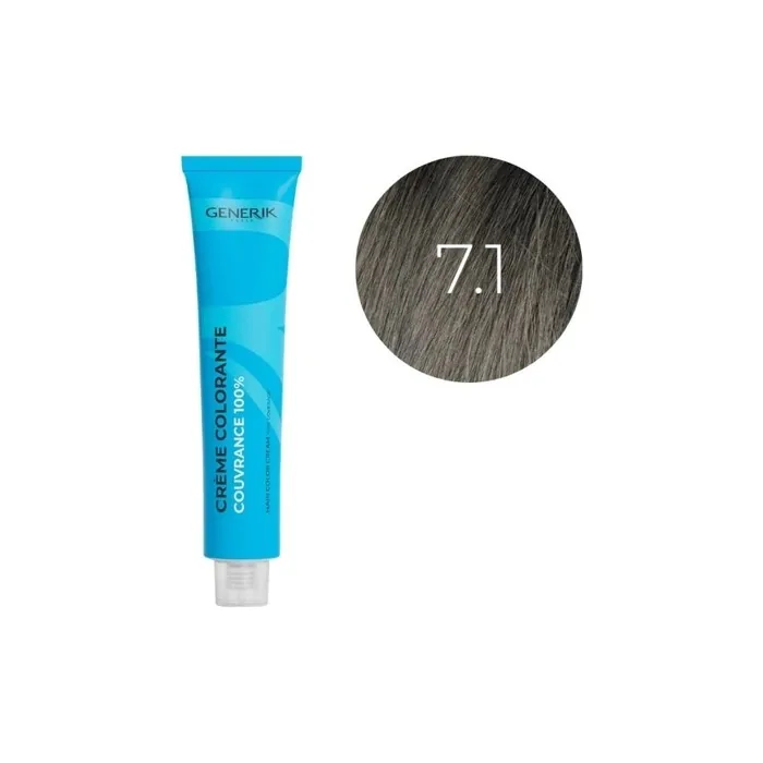 Generik Oxidation Hair Color 100 Ml Shade 7.1