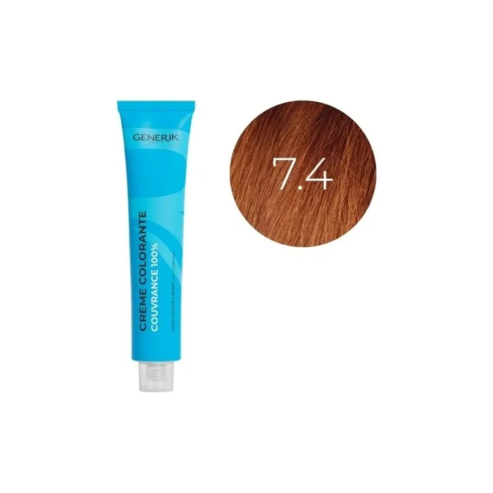 Generik Oxidation Hair Color 100 Ml Shade 7.4