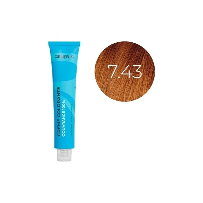 Generik Oxidation Hair Color 100 Ml Variation 7.43