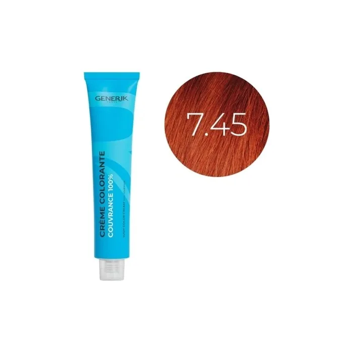 Generik Oxidation Hair Color 100 Ml Shade 7.45