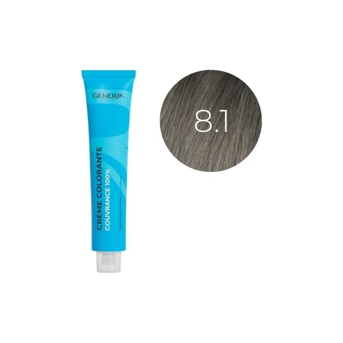 Generik Oxidation Hair Color 100 Ml By Shade 8.1