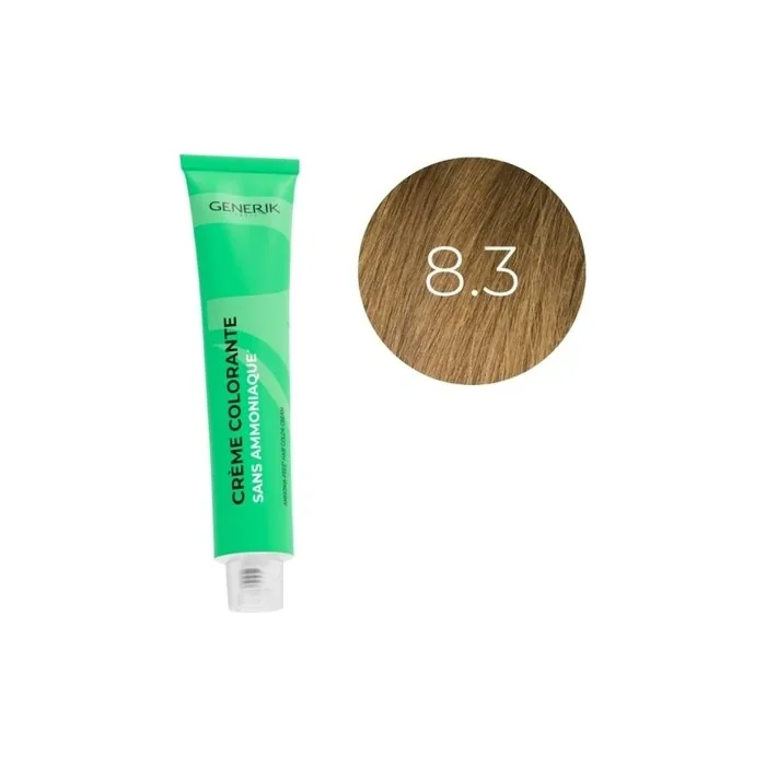 Generik Gen Ammonia-Free Hair Color 8.3 100ml New 2025