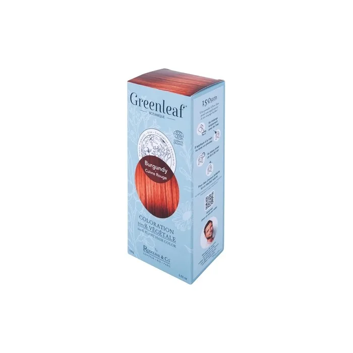 Greenleaf Colouration 100% Organic Burgundy 100g