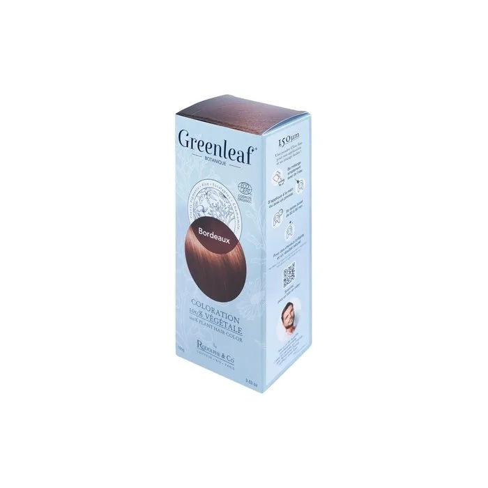 Greenleaf Colouration 100% Organic 100g - Maroon