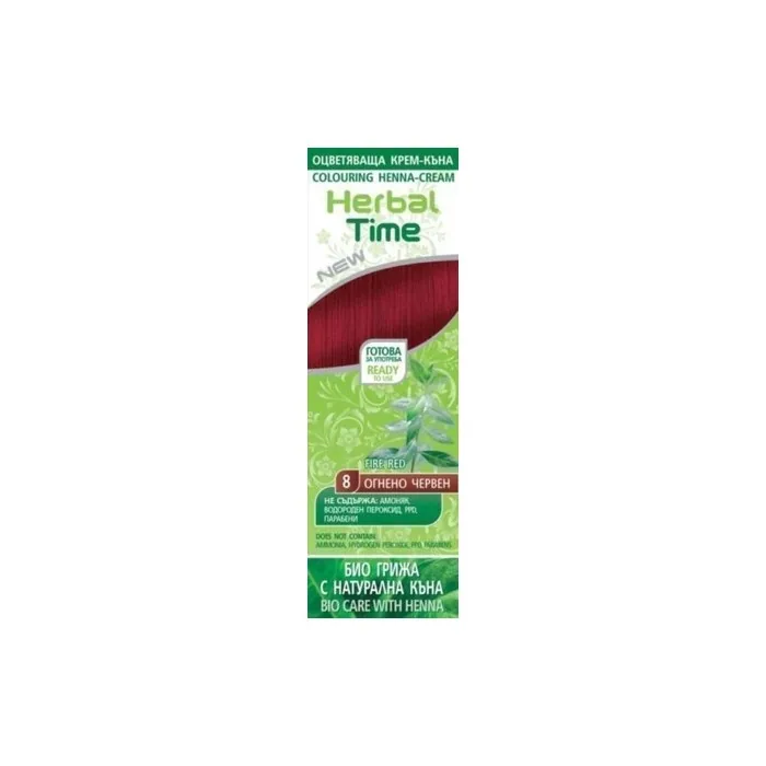 100 Organic Henna Hair Color Cream Natural Plant Dye Fire Red