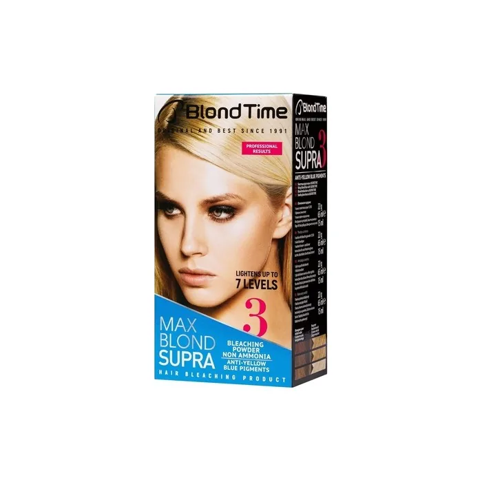 Supra Max Hair Bleaching Product Ammonia Free Professional Results