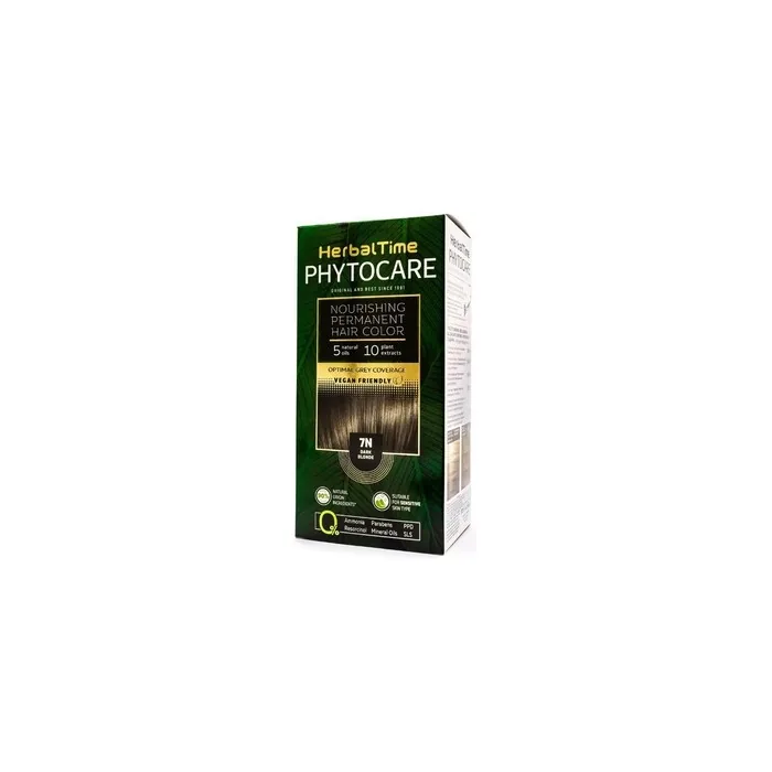 Energy Of Vitamins Herbal Time Phytocare Natural Hair Color 7n Dark Blonde