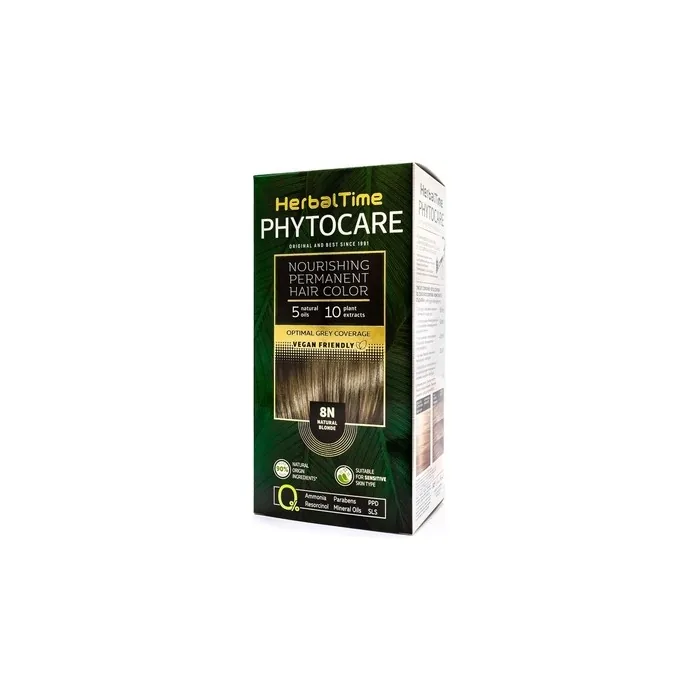 Phytocare Permanent Hair Color 20 Shades 8n Natural Blonde