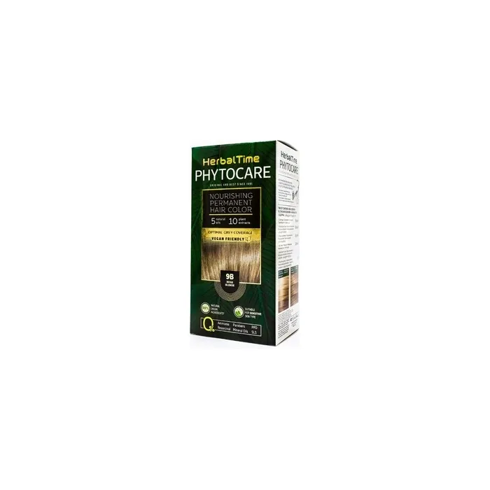 Energy Of Vitamins Herbal Time Phytocare Natural Hair Color 9b Beige Blonde