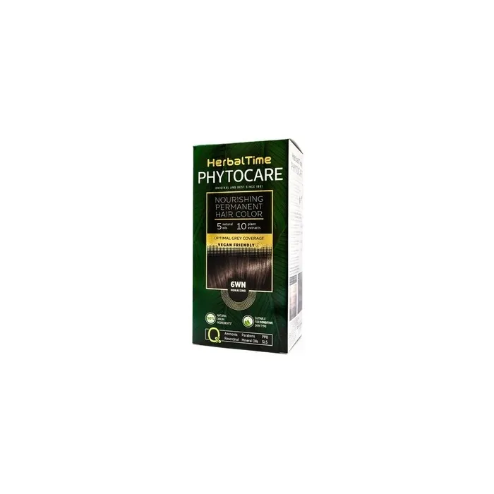Energy Of Vitamins Herbal Time Phytocare Natural Hair Dye 6wn Mocaccino