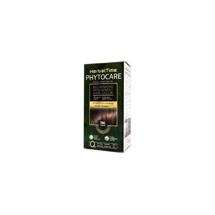 Energy Of Vitamins Herbal Time Phytocare Natural Hair Color 7nc Caramel