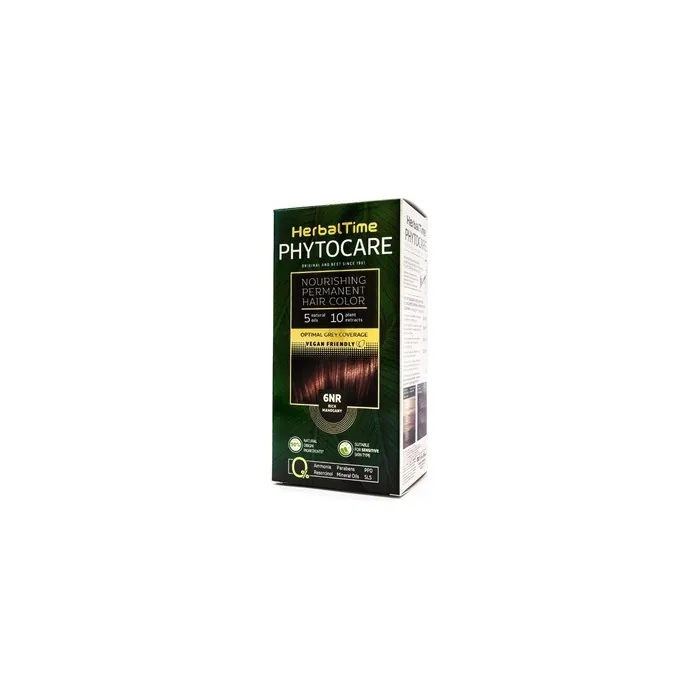 Energy Of Vitamins Herbal Time Phytocare Natural Hair Color 6nr Rich Mahogany