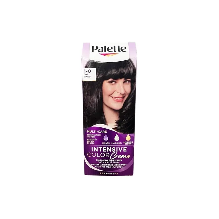 Palette Intensive Color Creme N1 Intense Black Permanent Hair Color