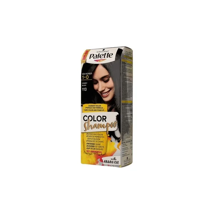 Schwarzkopf Palette Color Shampoo Color Shampoo No 10 113 Black 1 Pack