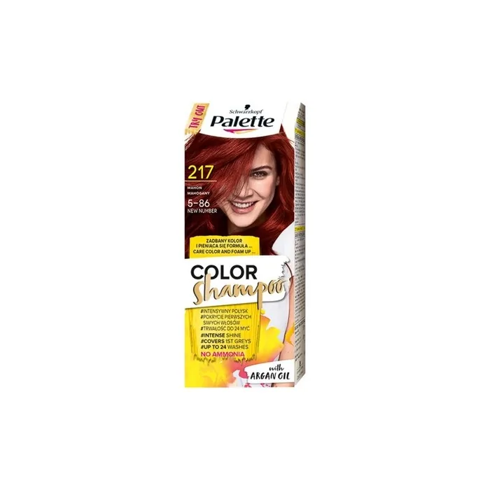 Palette Color Shampoo Hair Color Shampoo 217 5-86 Mahogany