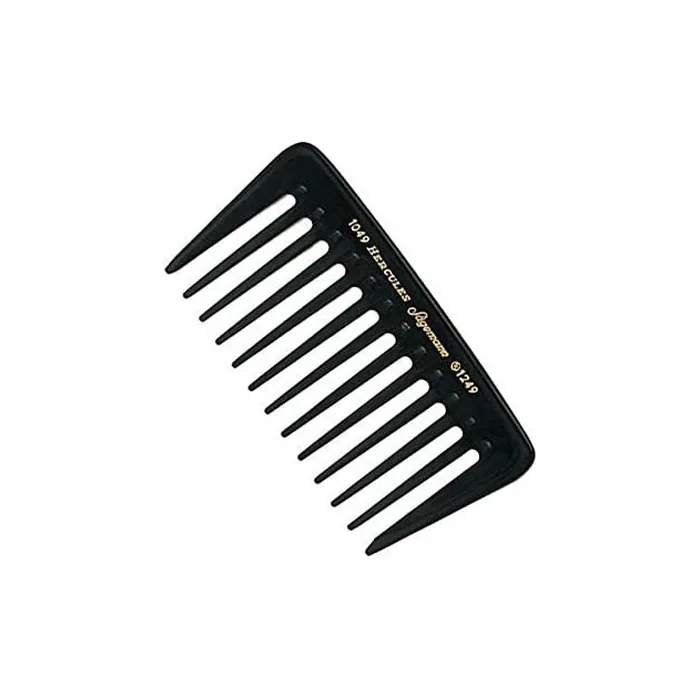 Hercules Ebonite Strong Afro/Detangling Comb 1049-1249