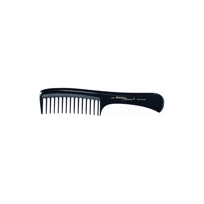 Hercules Sagemann Detangling Comb 23cm Length Black