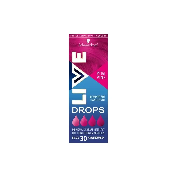 Schwarzkopf Hair Dye Drops Petal Pink