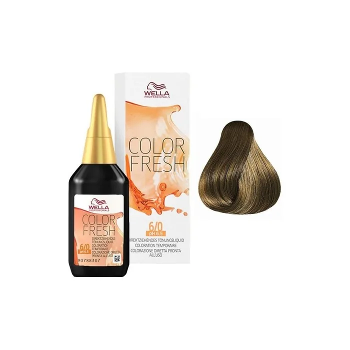 Wella professionals Color Fresh 6/0 SemiPermanent Color 75ml