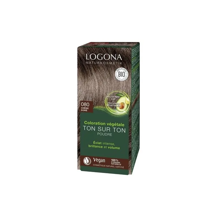 Logona Herbal Hair Color Powder 080 Natural Brown