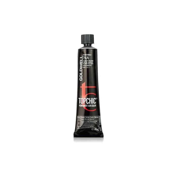Goldwell Topchic TB Permanent Hair Colour 7Na Mid Natural Ash Blonde 60ml
