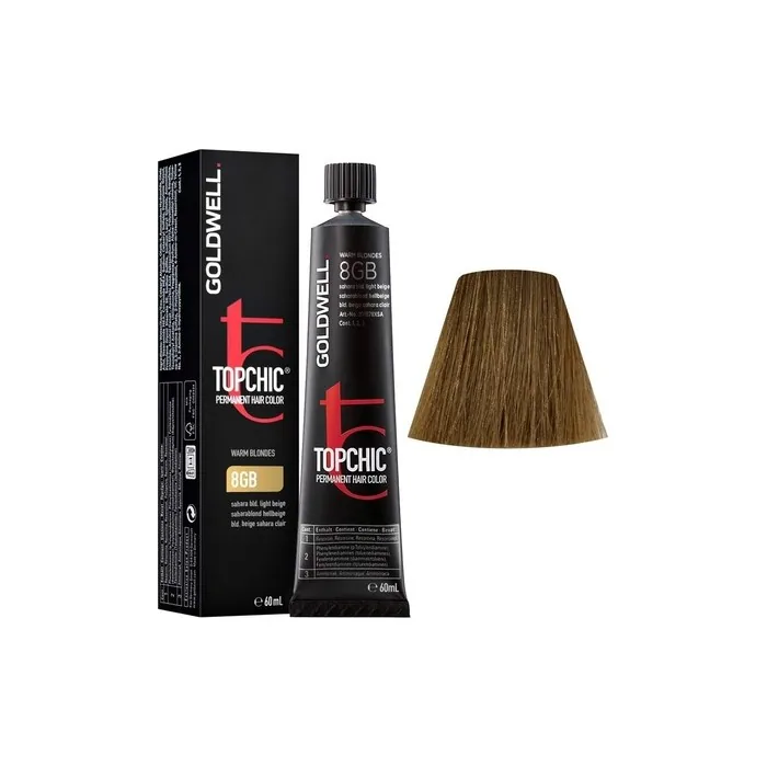 Goldwell Topchic Hair Colour 8gb Light Beige Blonde 60ml