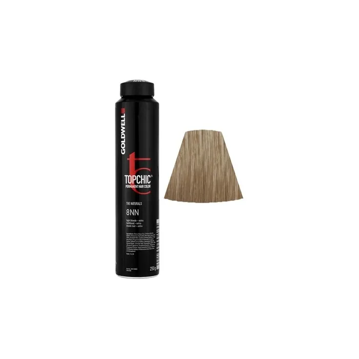 Goldwell Topchic Can 8nn Light Blonde Extra 250g Permanent Hair Color
