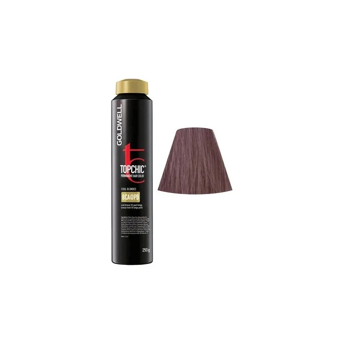 Goldwell Topchic Permanent Hair Color 250g - Cool Bronze Elumenated Pearl Beige