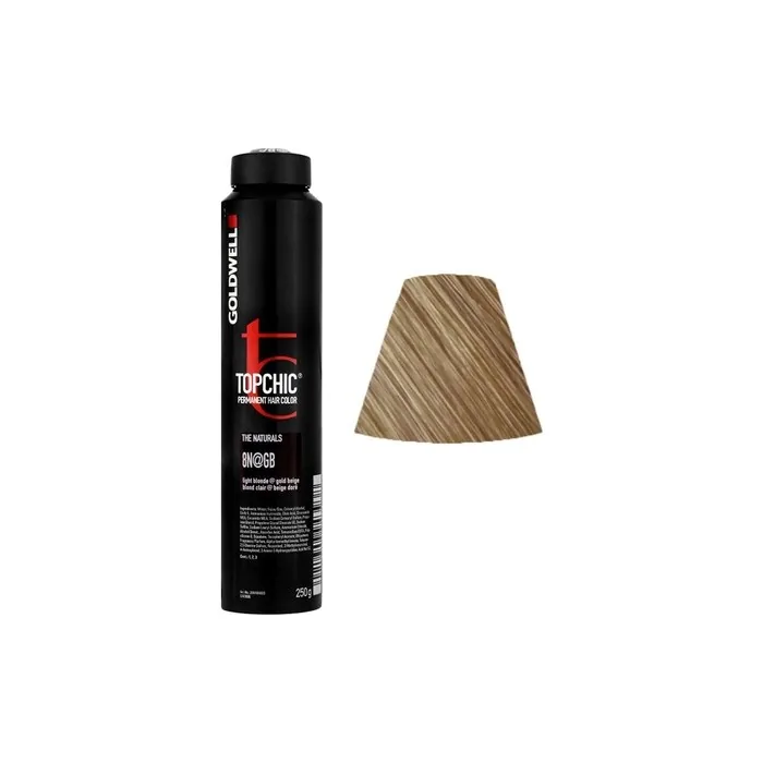 GOLDWELL Topchic 8N@GB Light Blonde Gold Beige Can 250ml