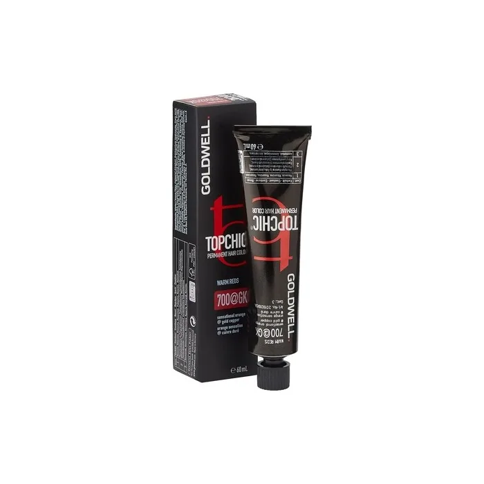 Goldwell Topchic Permanent Hair Colour 7OoaGk Sensational Orange Elumenated Gold Copper 60ml