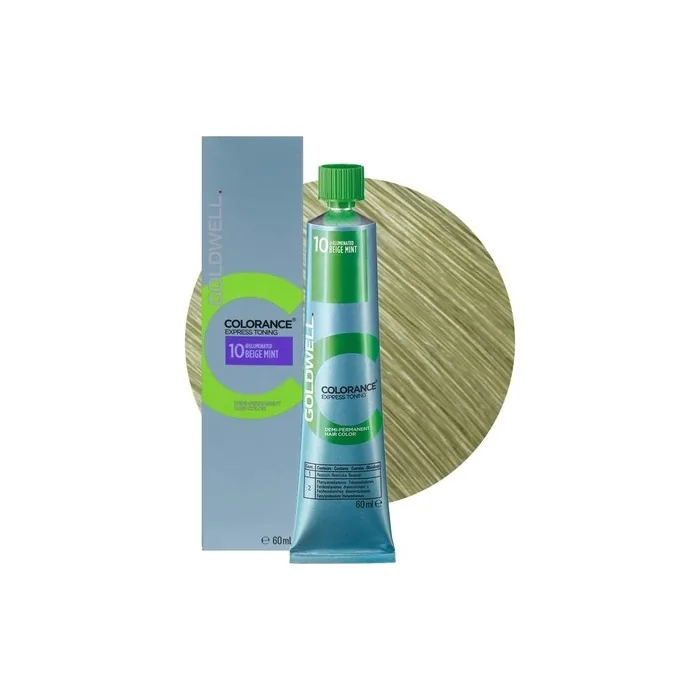 Goldwell Colorance Express Toning Tube 60ml - Beige Mint