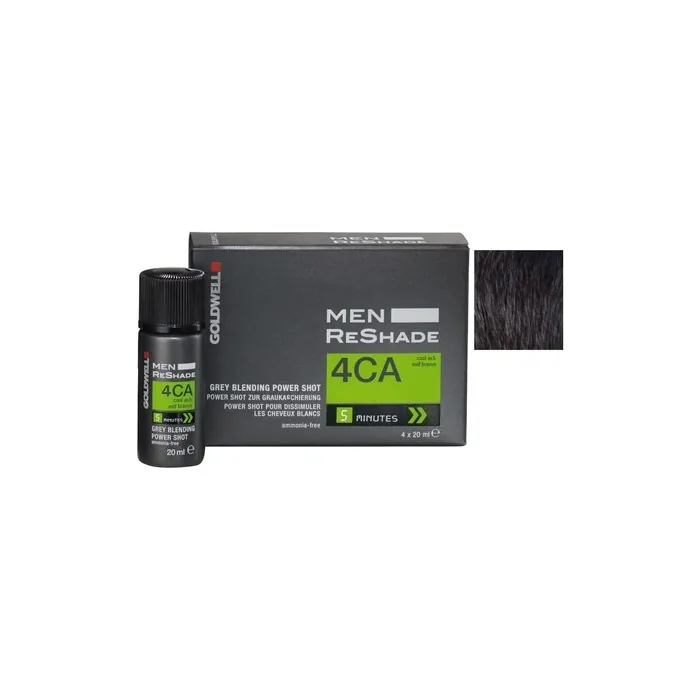 Goldwell Men Reshade 4CA CFM Grey Blending 4 Power Shots 20ml