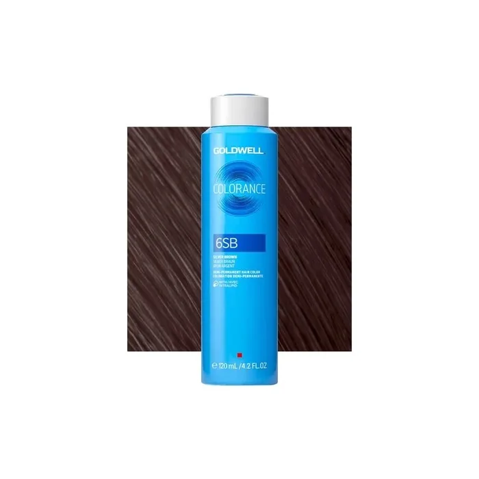 Goldwell Colorance Cool Browns 6SB Brun Argent 120ml