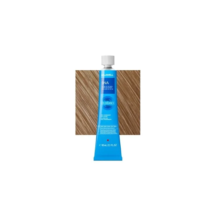 Goldwell Colorance 9NA Light Natural Ash Blonde Hair Color 60ml