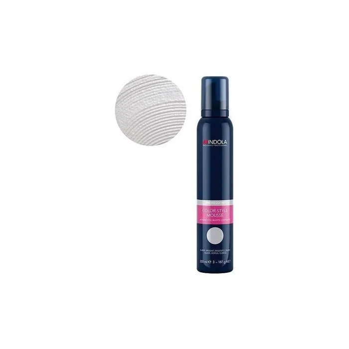 Indola Silver Coloring Mousse Hair Coloring