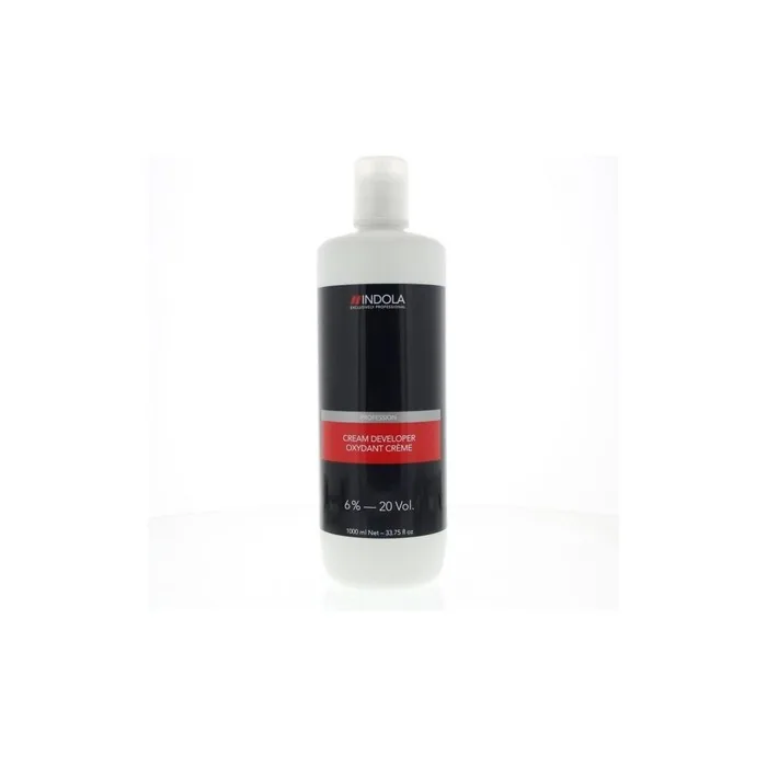 Indola Profession Cream Developer 6% 20 Vol 1000ml Hair Dye